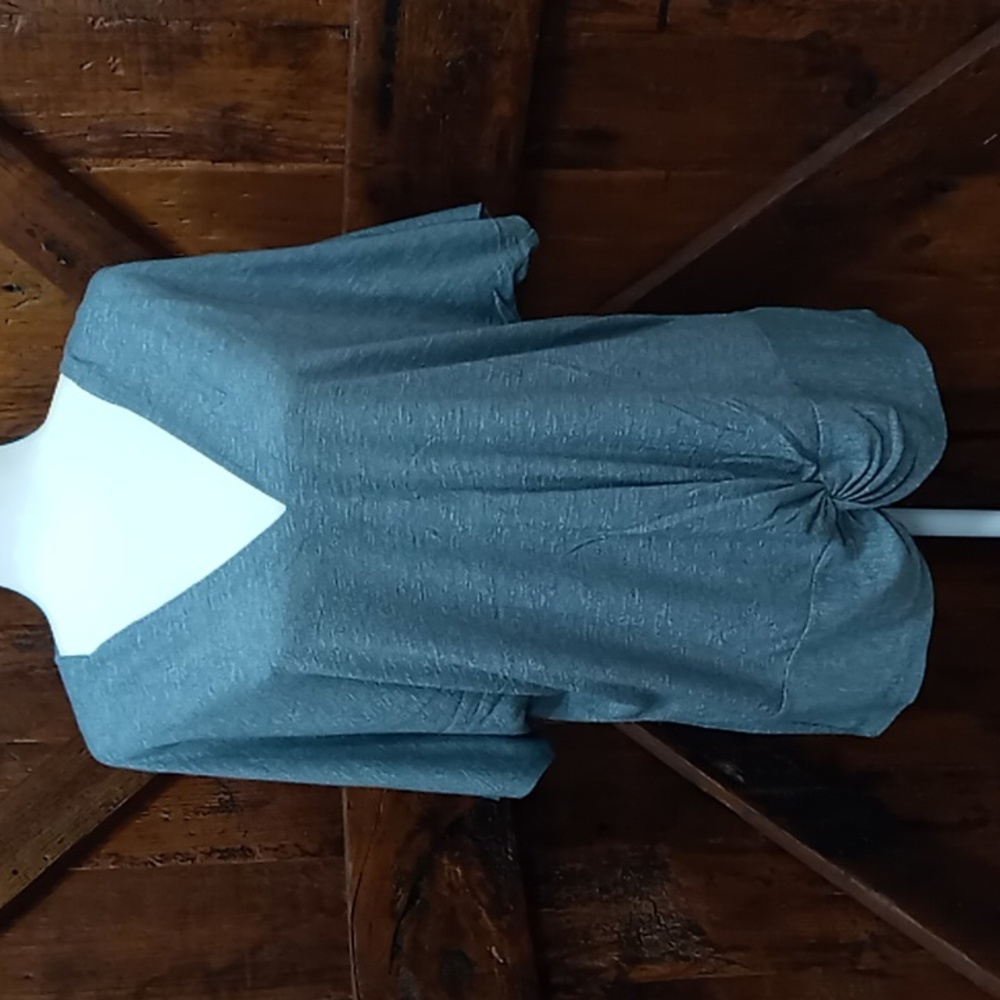 Juicy Couture Grey Short Sleeve Top Size Large